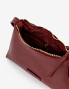 City Basicos Cartera Baguette - Rojo Oscuro