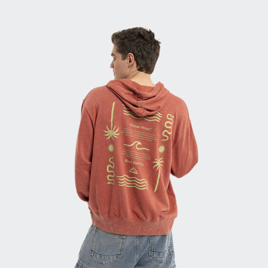 Canguro Reef Hoodie Rojo