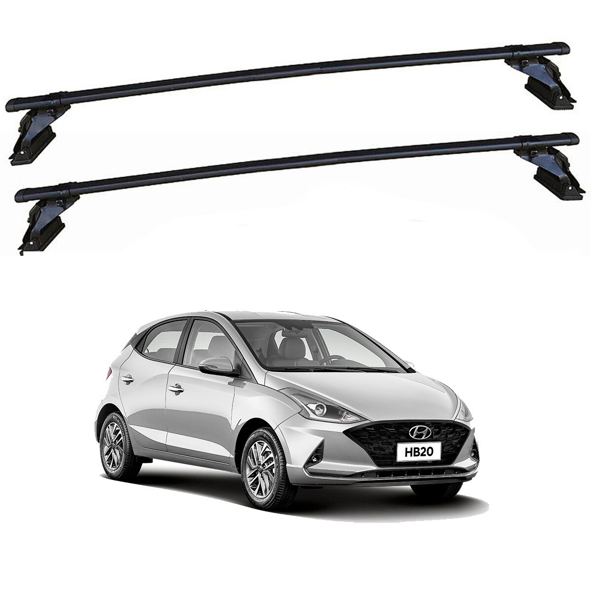 Barra De Techo Hyundai Hb20 Hatch - 2020 En Adelante 