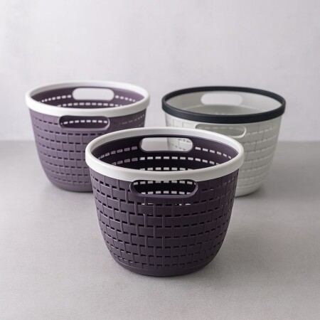 CESTO CANASTO CALADO REDONDO 24X21,5CM CESTO CANASTO CALADO REDONDO 24X21,5CM