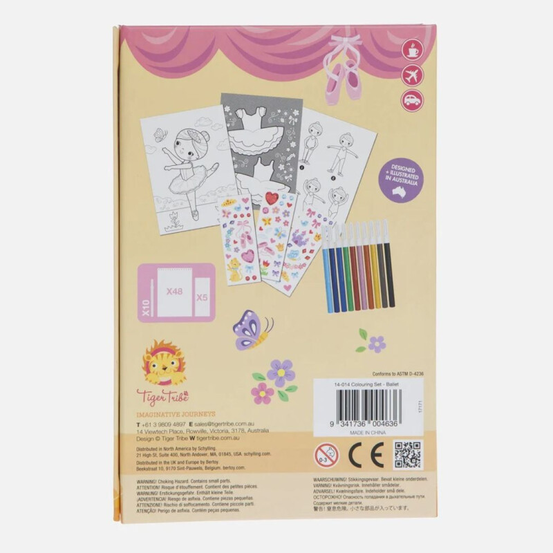 Set para Pintar- Ballet Set Para Pintar- Ballet