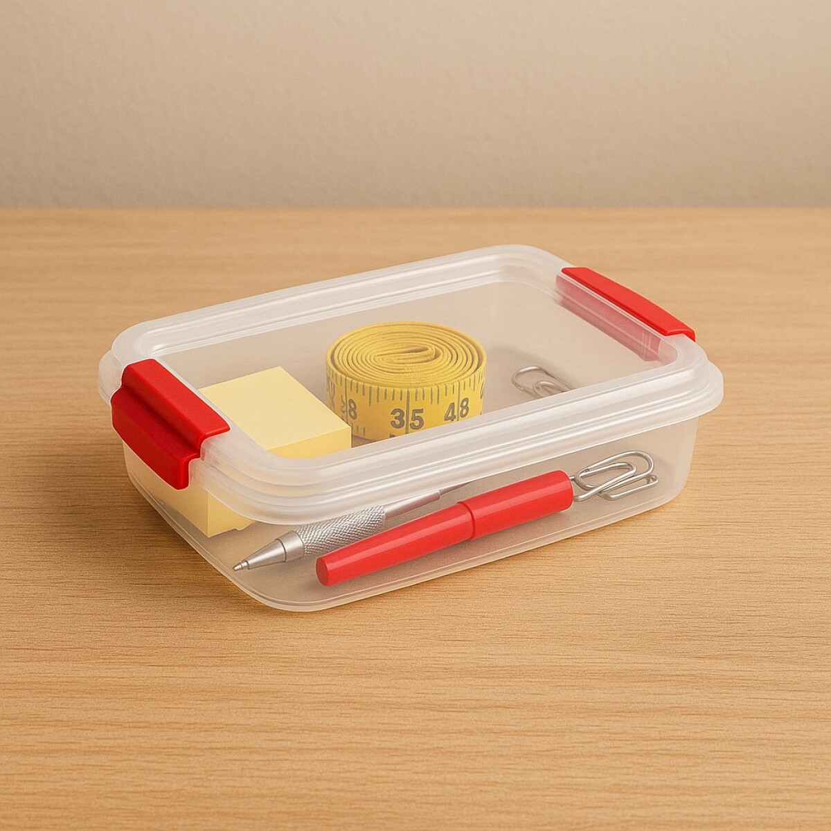 Caja Organizadora Rischioto 1.6 litros Transparente 