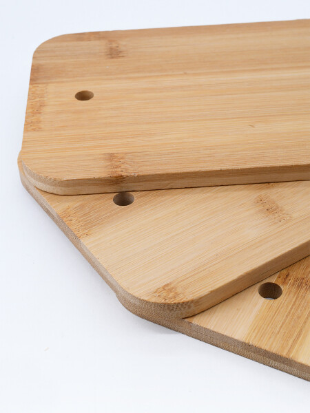 TABLAS CON SOPORTE SET X 6 MADERA