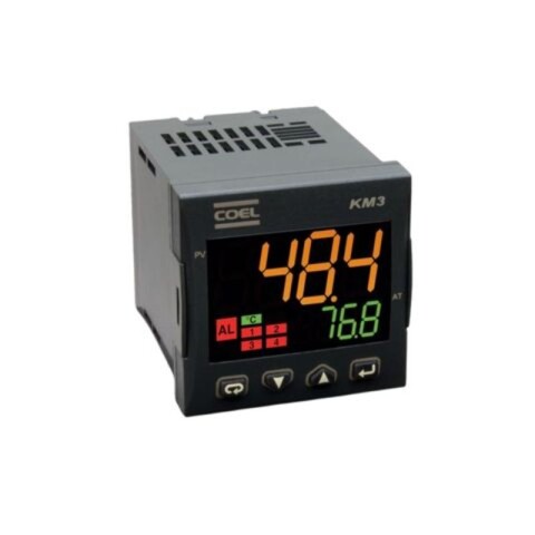 CONTROLADOR DE TEMPERATURA KM3 48X48MM - COEL CONTROLADOR DE TEMPERATURA KM3 48X48MM - COEL