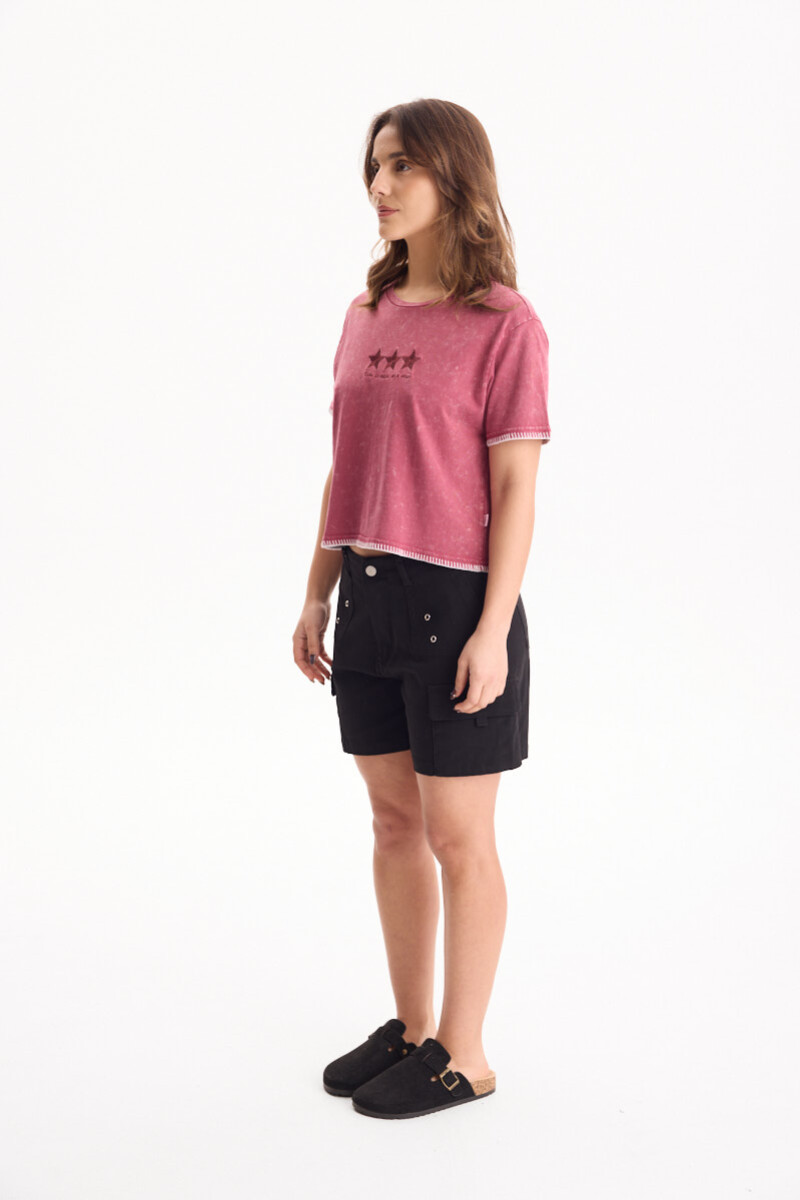 Remera Starlight Bordeaux