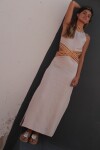 Cross dress Beige