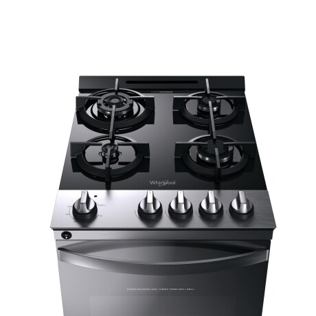 COCINA WHIRLPOOL GAS GRIS WFO4VBRRUW