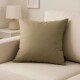 Funda de almohadones lisa 43 x 43 cm MARRON