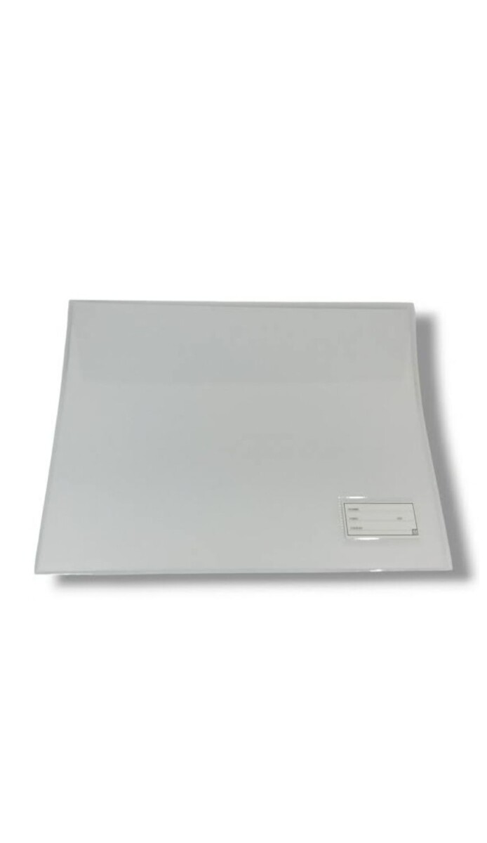 SOBRE CARPETA PVC H GARBANZO TRANSPARENTE UNIDAD 