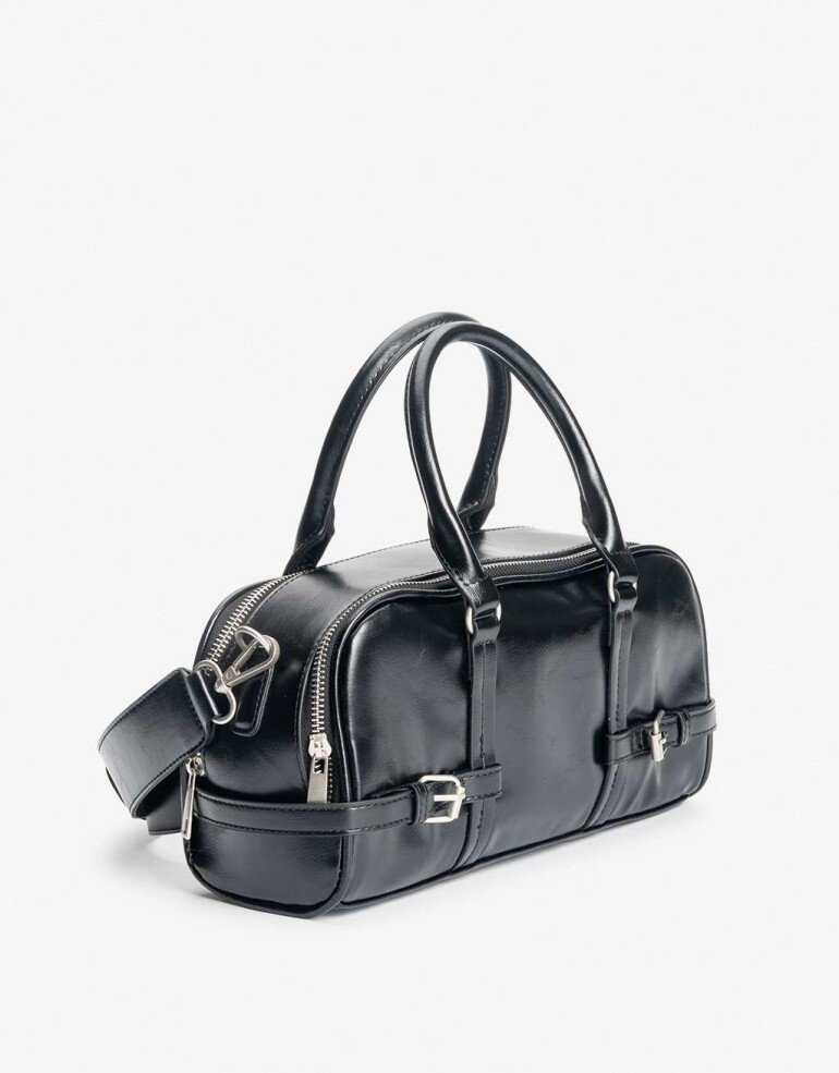 Bowling Cartera Formato Bowling - Negro
