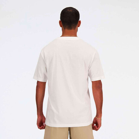 Remera Small Logo De Hombre Blanco