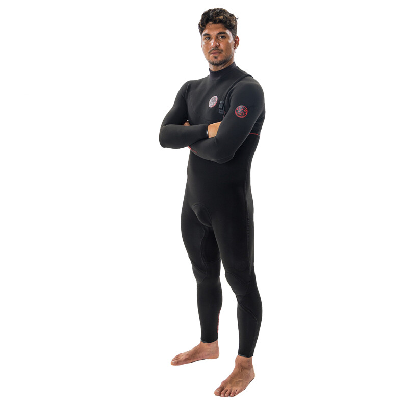 Traje Rip Curl F Bomb Fusion 43Gb Zip Free - Negro Traje Rip Curl F Bomb Fusion 43Gb Zip Free - Negro