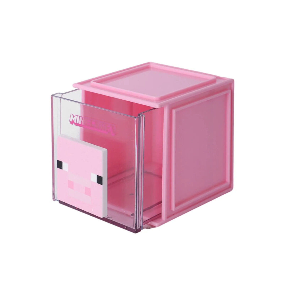 Organizador bloque Minecraft - cerdo 