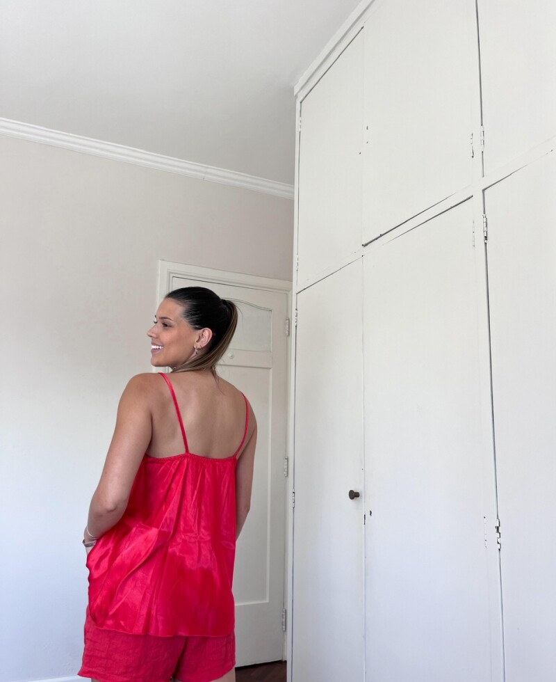 Muscu seda rojo