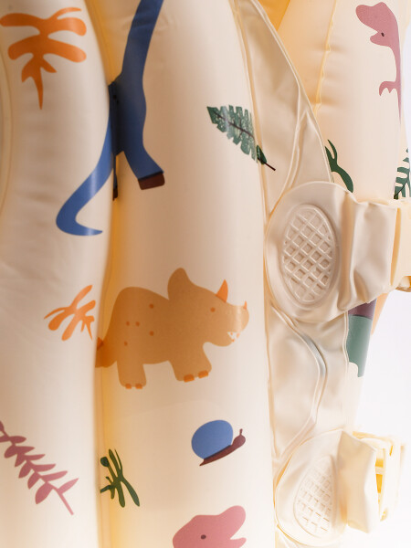 CHALECO INFLABLE DINOS MULTICOLOR