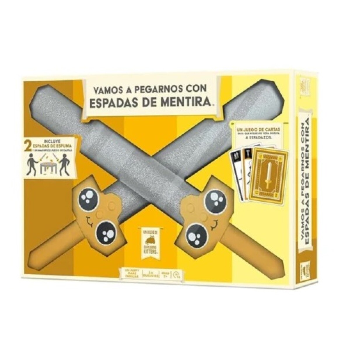 Vamos a Pegarnos con Espadas de Mentira – Juego de Cartas 