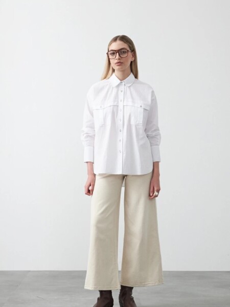 CAMISA D.CASSIN EVIE BLANCO