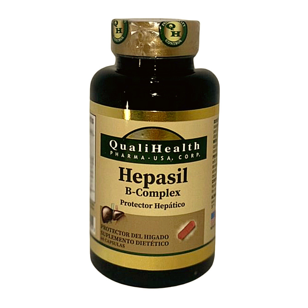 QUALIHEALTH HEPASIL B-COMPLEX *60 CAPS única