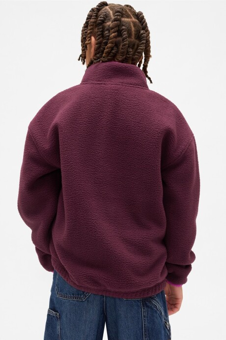 Polar Medio Cierre Niño Tuscan Red