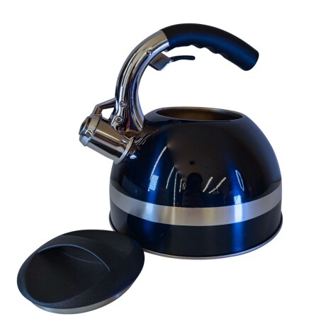 Caldera en acero inox. 3.0 LT Alta Calidad Roja Azul