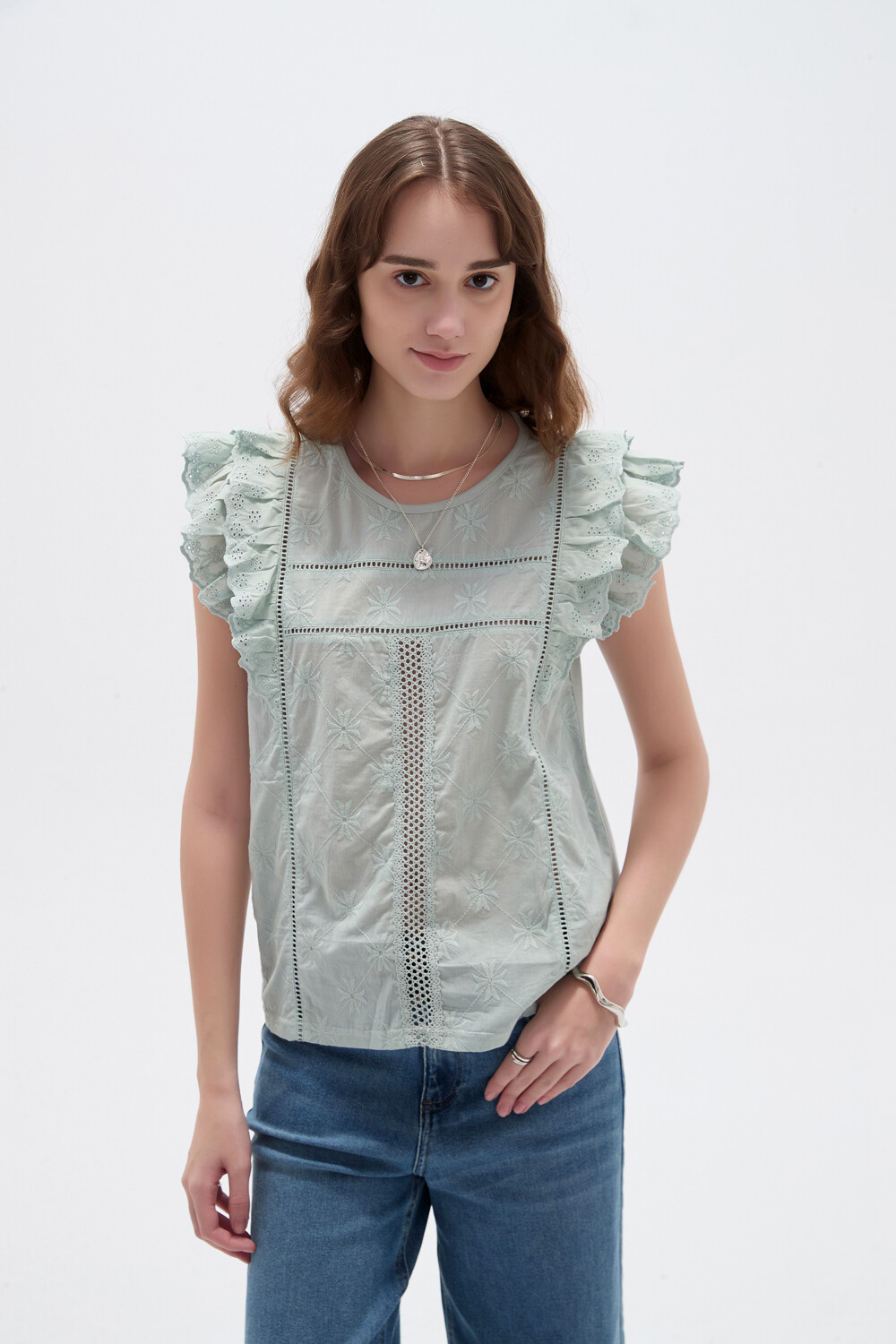 Remera Gunta Verde Claro