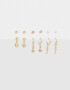 Aros Sets Con corazón Set De Aros Con Corazón - Dorado