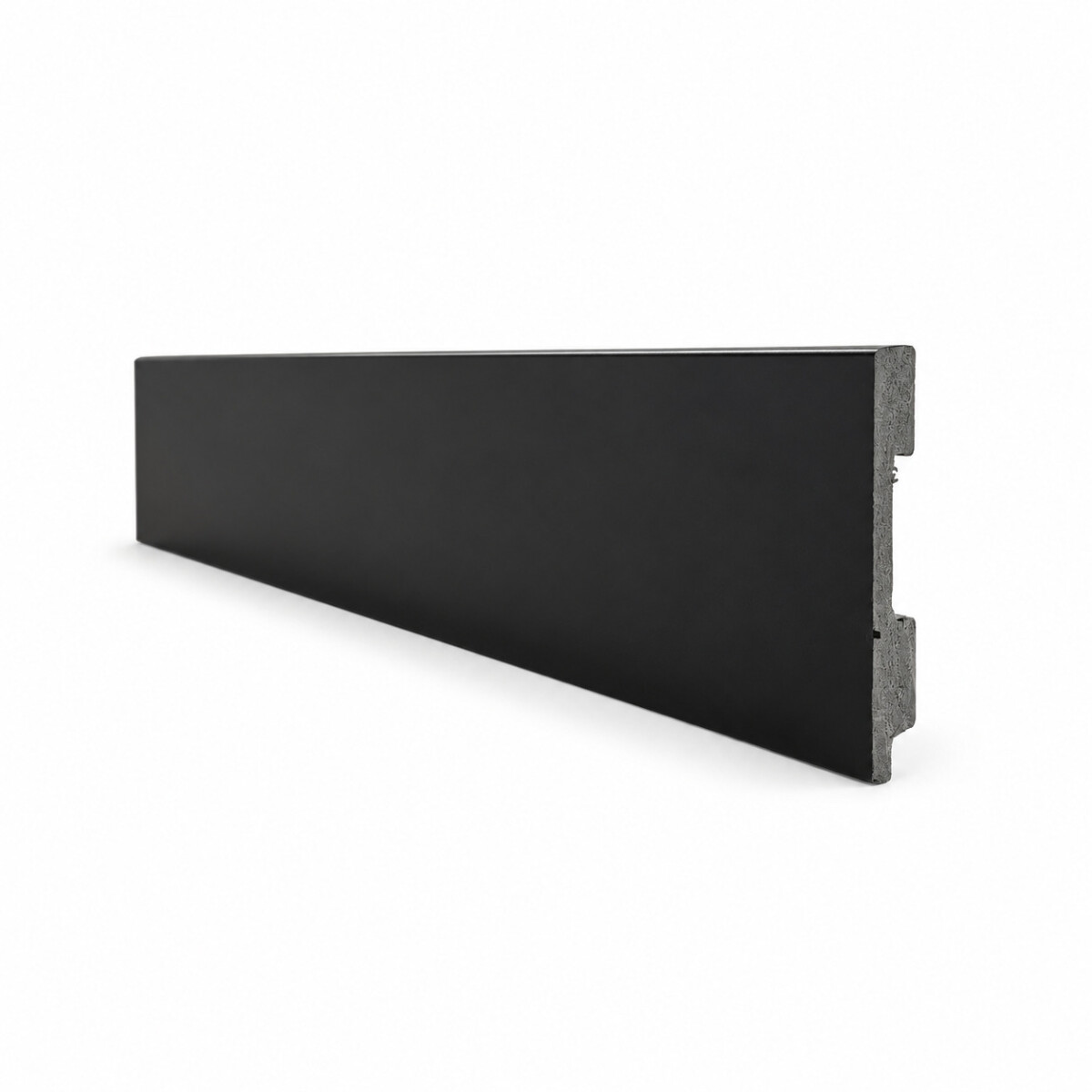 Zocalo De EPS 15mm X 100mm X 2,4 Mts Negro Liso 