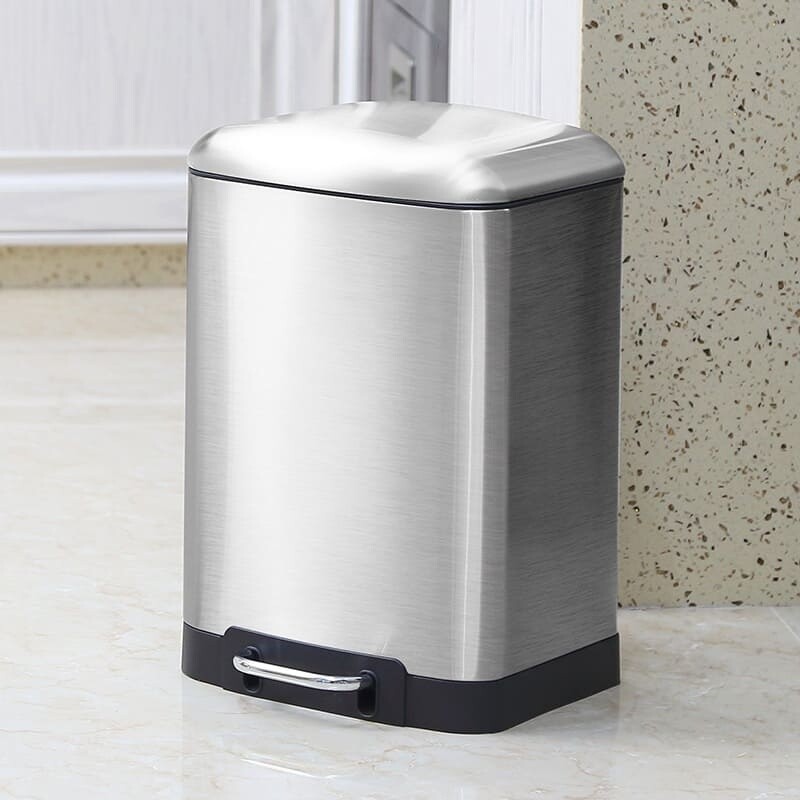 Tacho cesto de basura acero inoxidable 12L Tacho cesto de basura acero inoxidable 12L