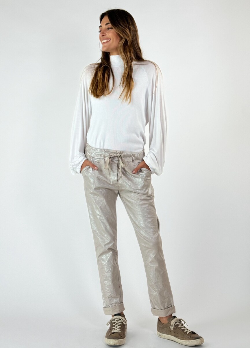 PANTALÓN FATMA - DORADO - CAMEL 