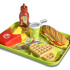 OUTLET Set de cocina bandeja con sandwich 32x27cm Outlet Set De Cocina Bandeja Con Sandwich 32x27cm