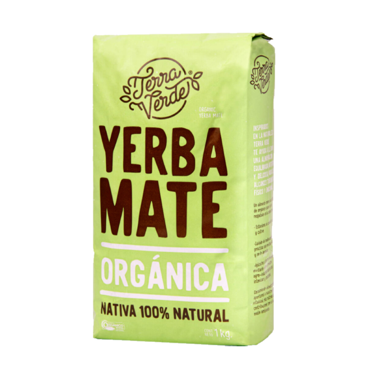 Yerba Mate Terra Verde Orgánica 1 K 