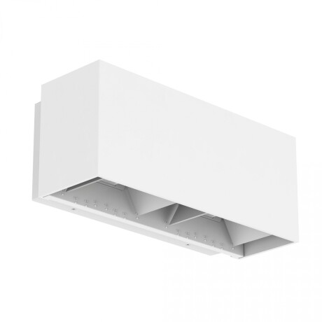 Spot aplique doble led ángulo regulable 18W IP65 BLANCO
