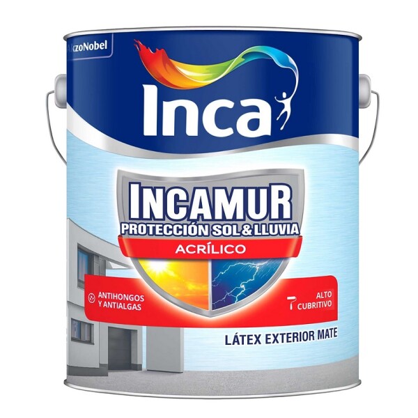 Incamur Acrílico Blanco 4L Inca Incamur Acrílico Blanco 4L Inca