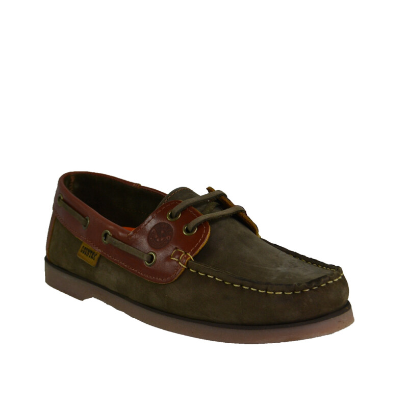 Mocasin Country de Hombre Nautico Nob/nautilus Oliva-cognac