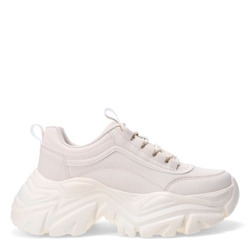 Championes de Mujer Miss Carol Lime Beige