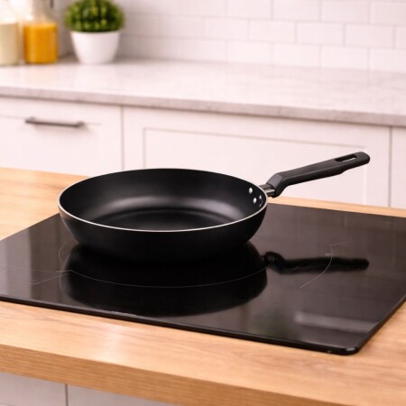 SARTEN HONDO 24CM 2,2 LITROS TRAMONTINA LORETO NEGRO