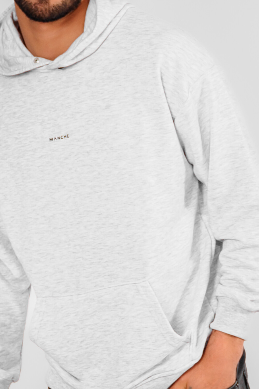 Buzo Felin Gris Melange