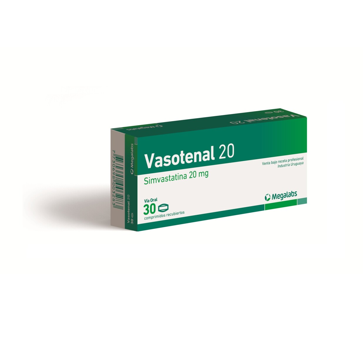 Vasotenal 20 Mg. 30 Comp. 