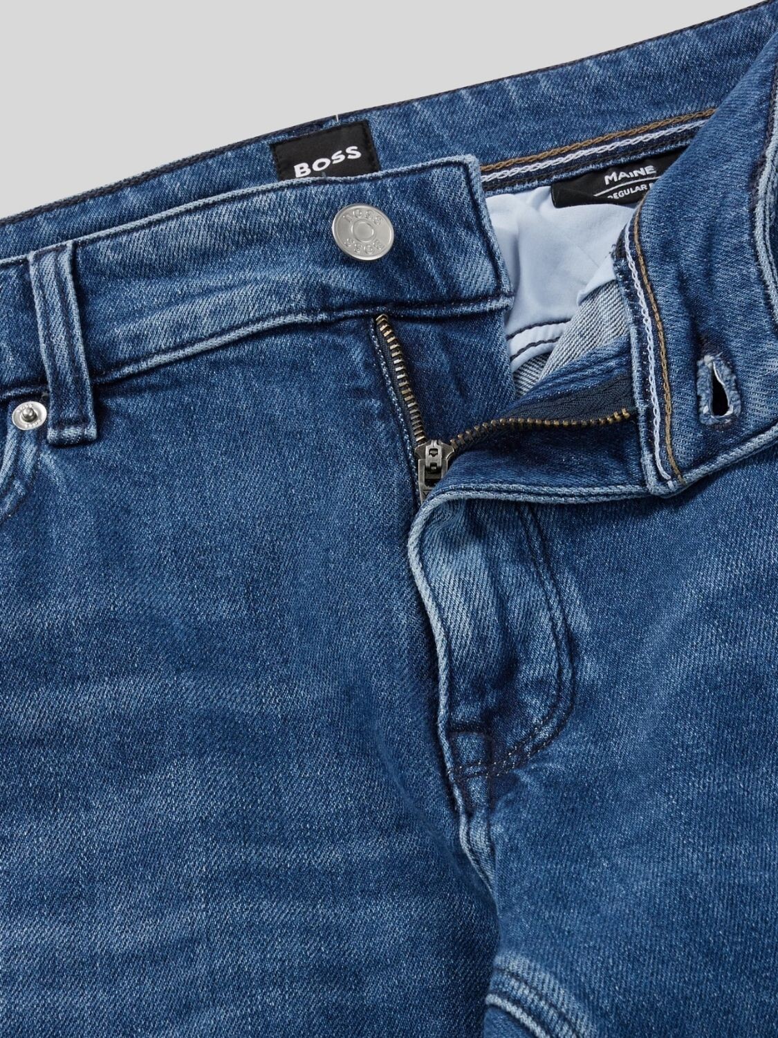 BOSS -Jeans Regular Fit, MAINE 3 Azul