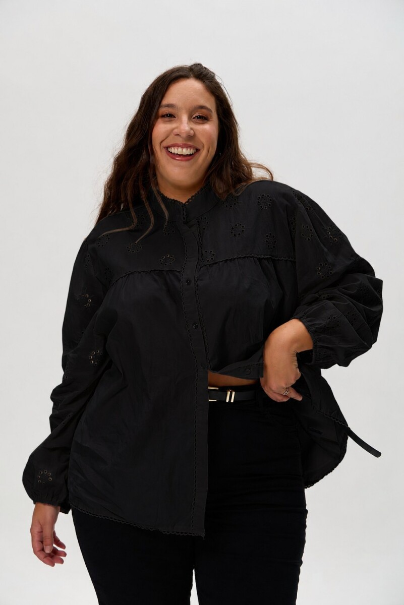 Camisa Allegra - Negra 