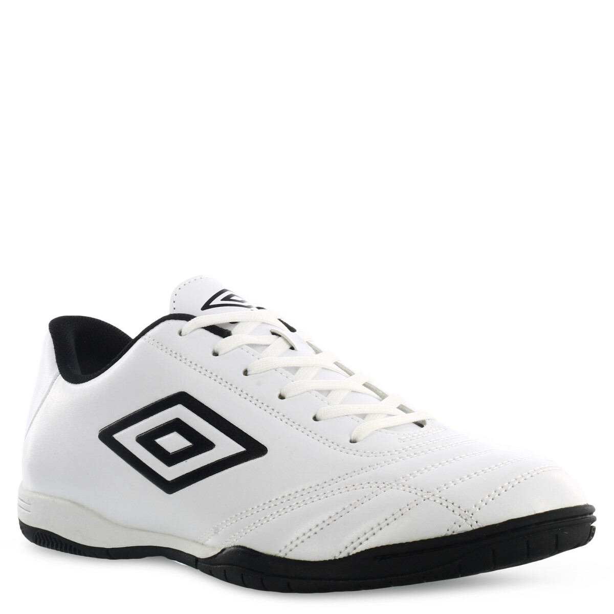 Championes de Fútbol Sala Hombre Umbro Classico II IC - Blanco - Negro 