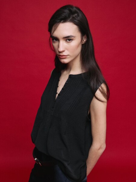BLUZA D.CASSIN NUPA NEGRO
