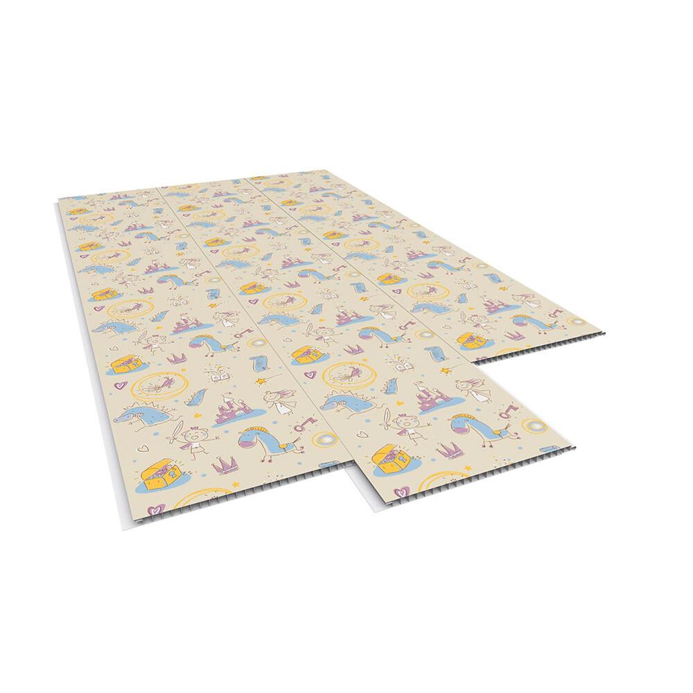 PARED PVC INFANTIL/MÁGICO - 0.25X6 MTS / Espesor: 10 MM Pared Pvc Infantil/mágico - 0.25x6 Mts / Espesor: 10 Mm