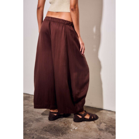 Babucha Lyocell Marron