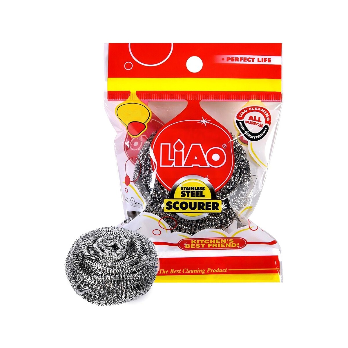 Set de 3 esponjas de acero 18 g 