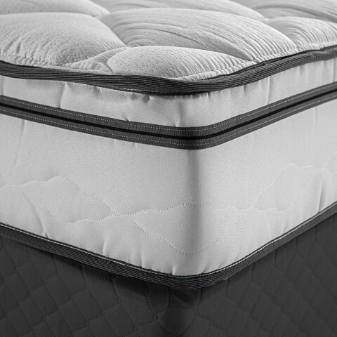 [OUTLET] Colchón King Trento Espumas Suaves Pillow Top Resortes y Tela Jacquard 110 Kg [OUTLET] Colchón King Trento Espumas Suaves Pillow Top Resortes y Tela Jacquard 110 Kg