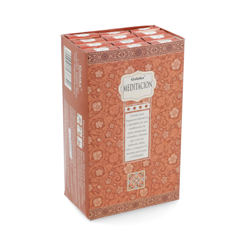 INCIENSO GOLOKA CAJA X12 Meditación