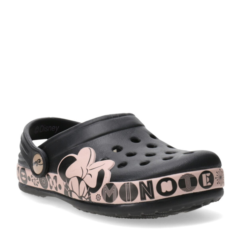 Sandalias Infantiles Disney MINNIE Negro - Rosa