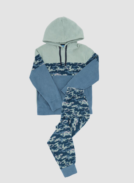 PIJAMA OBI POLAR AZUL