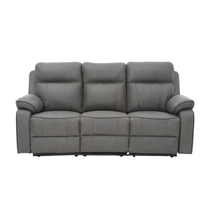 Reclinable Apollo 3 Cuerpos Gris Reclinable Apollo 3 Cuerpos Gris